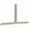 Ekena Millwork Portland Smooth Timber Gable Bracket, Douglas Fir, 84"W x 42"H x 3 1/2"D x 3 1/2"F, 12/12 Pitch GBW084X42X0404POR00SDF - alternate 5